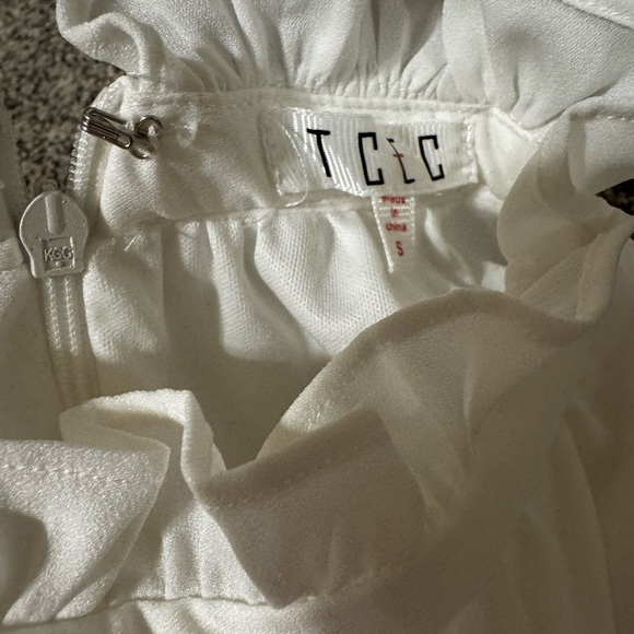 White Ruffle Dress - Picture 2 of 5